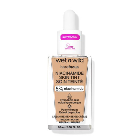 wet n wild Bare Focus Niacinamide Skin Tint - Cream Beige