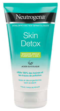 Neutrogena Gesichtsmaske Skin Detox Purifying Clay Mask 2in1