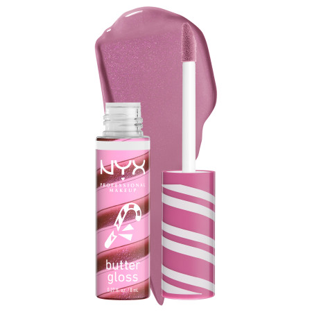 NYX Professional Makeup Butter Gloss Swirl - Holly Berry Swirl