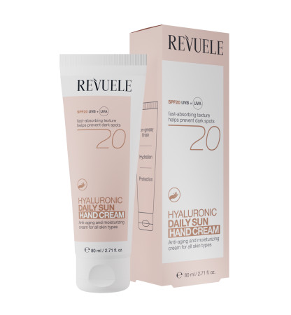 Revuele Creme - Hyaluronic Daily Sun Hand Cream SPF20