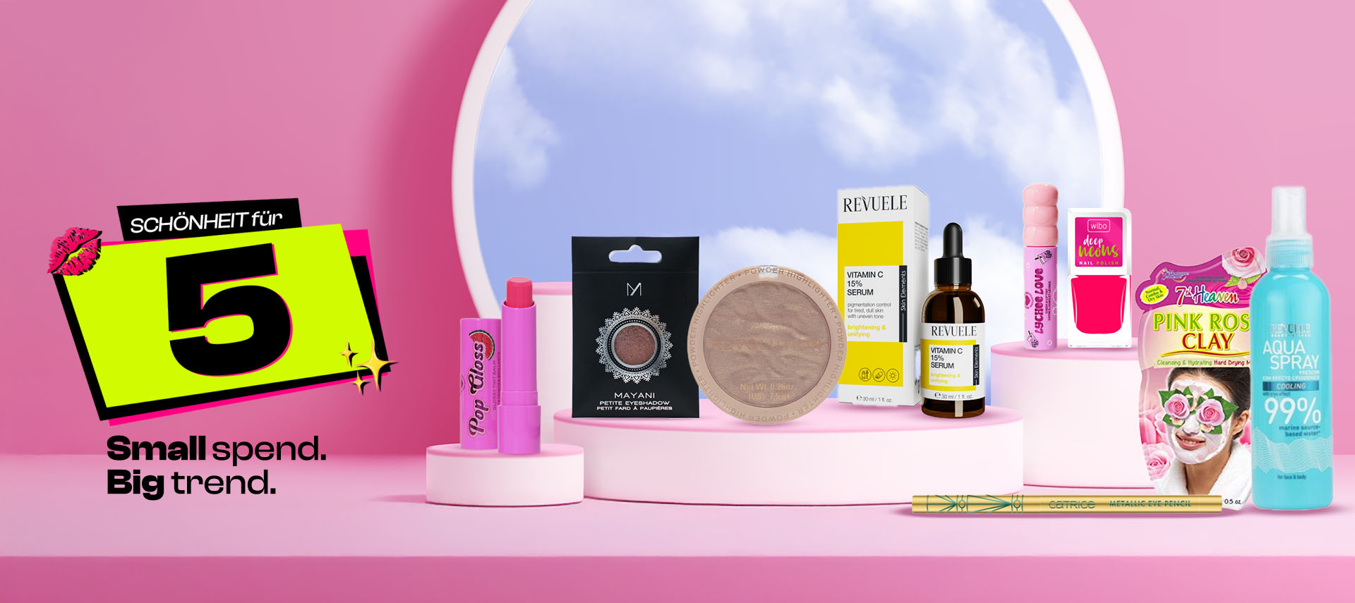 Beauty-Favoriten bis zu 5 €