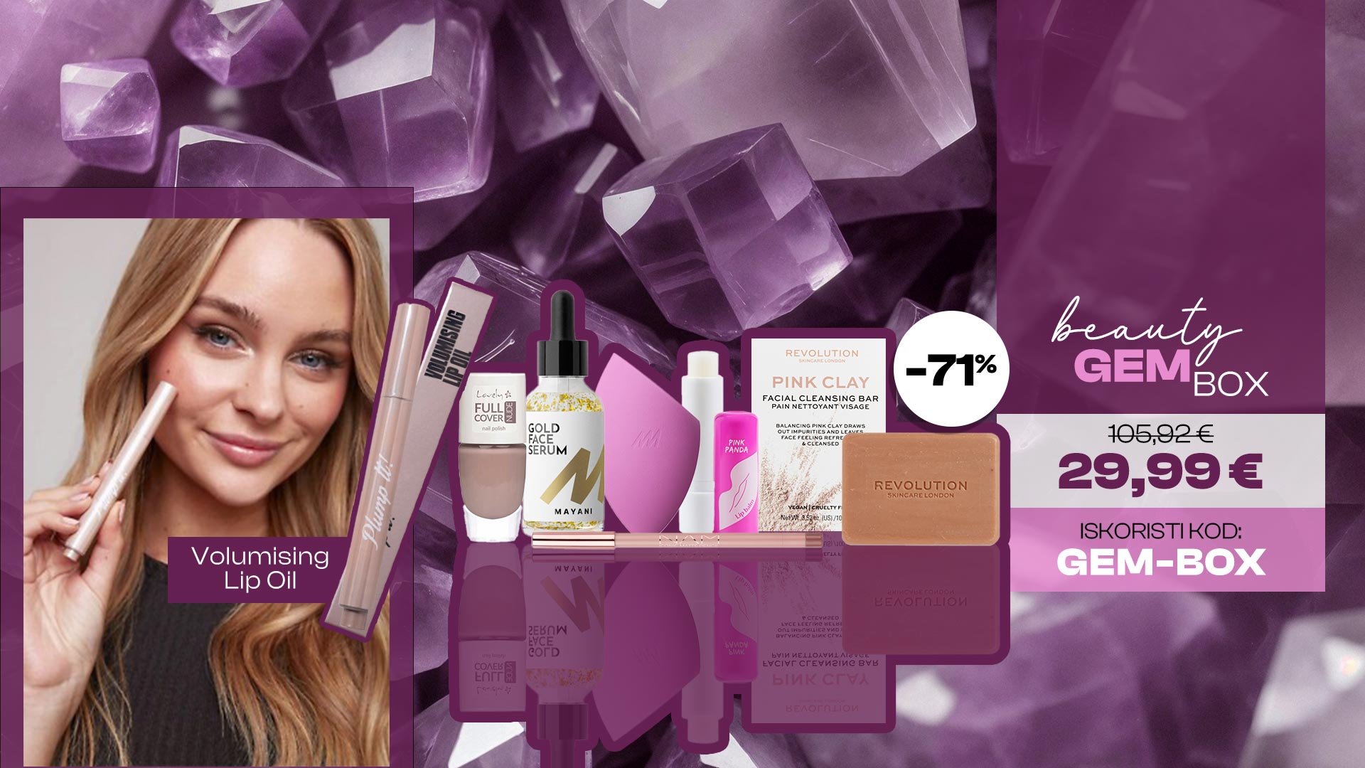 Beauty Gem Box – Punije usne i blistava koža u samo nekoliko sekundi!