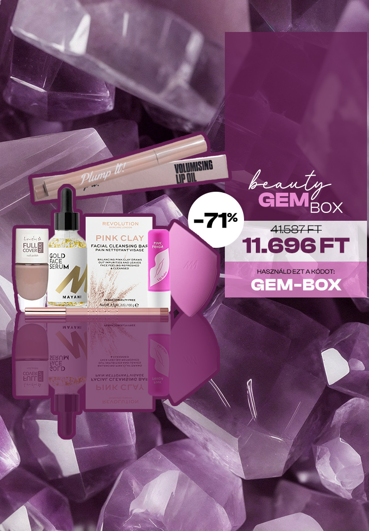 Beauty Gem Box – Teltebb ajkak és ragyogó bőr pillanatok alatt!