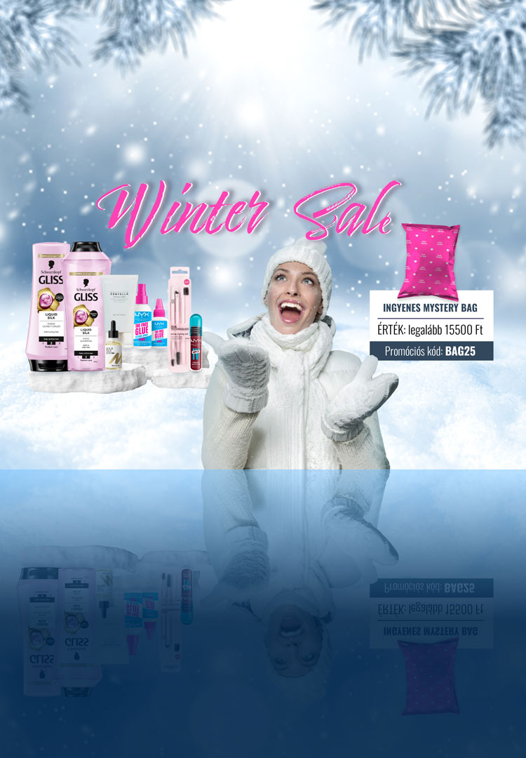 Akár 55%-os kedvezmények + INGYENES Mystery Bag