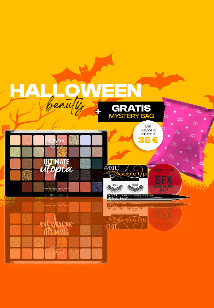 Scopri i tuoi prodotti beauty di Halloween + una Mystery bag autunnale in OMAGGIO!