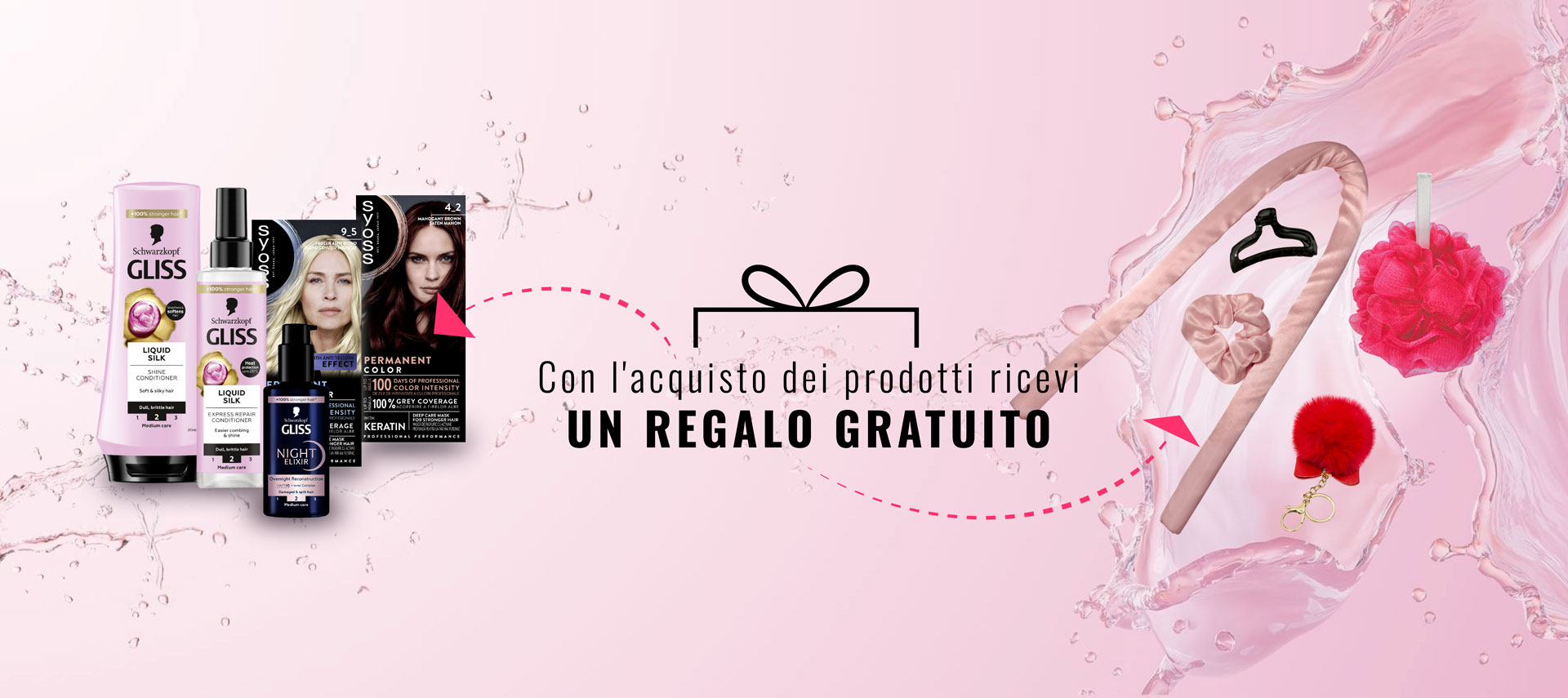 Cura dei capelli con regali?