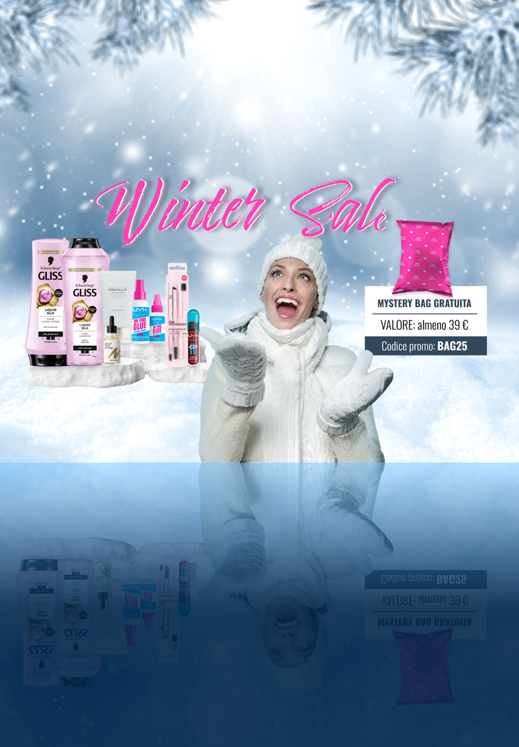 Sconti fino al 55 % + Mystery Bag GRATIS
