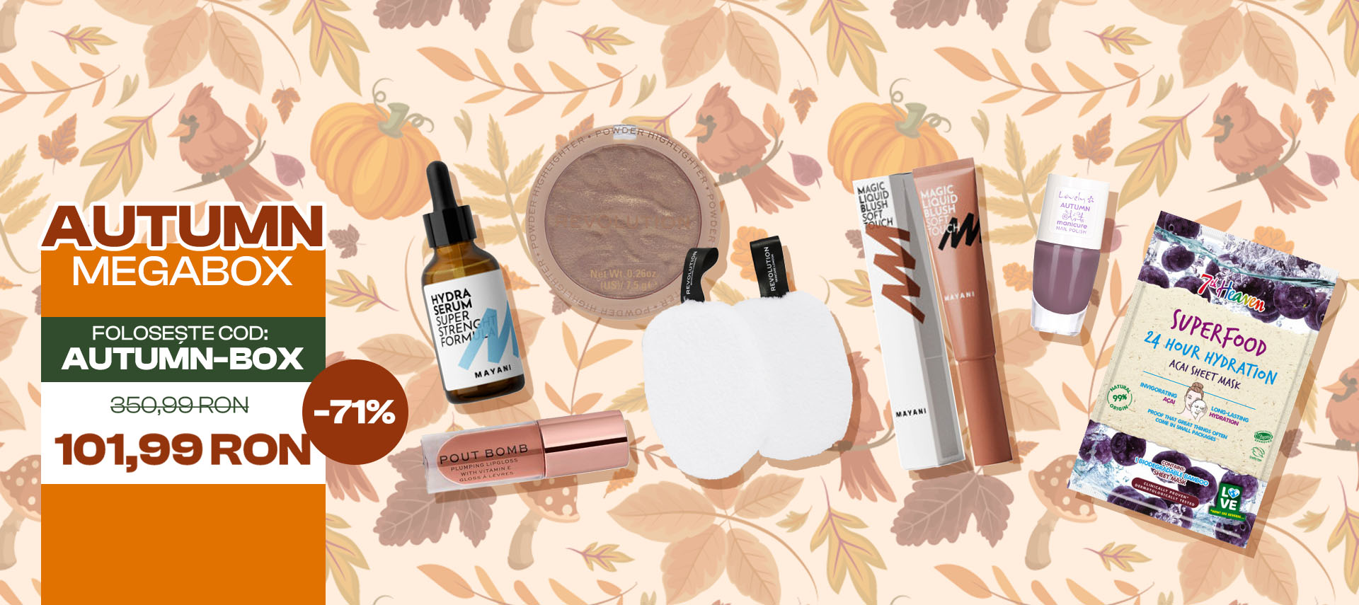 Autumn Megabox – ritualul tău confortabil de frumusețe