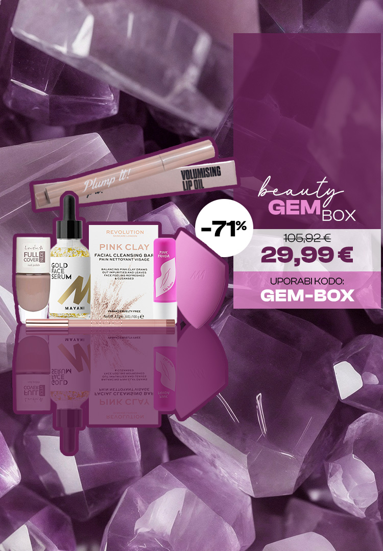 Beauty Gem Box – Polne ustnice in sijoča koža v nekaj sekundah.