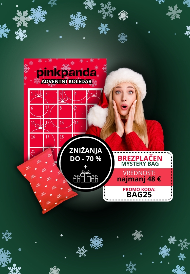 Odštevaj z nami do Božiča s Pink Panda adventnim koledarjem!
