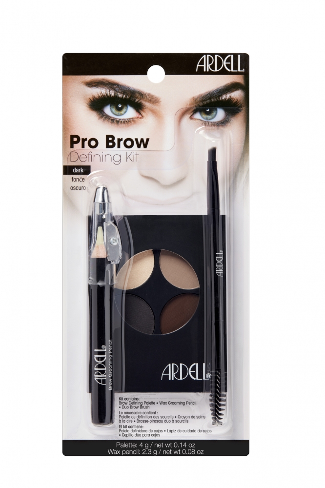 Ardell Augenbrauenset Brow Defining Kit Dark (65641) PINK PANDA