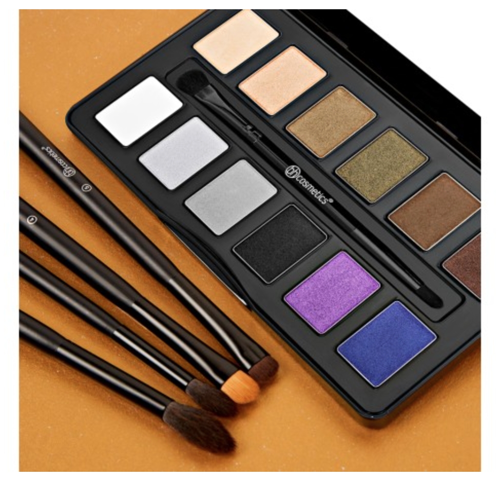 BH Cosmetics LidschattenPalette Nude Rose Night Fall 12 Color Eyeshadow Palette PINK PANDA