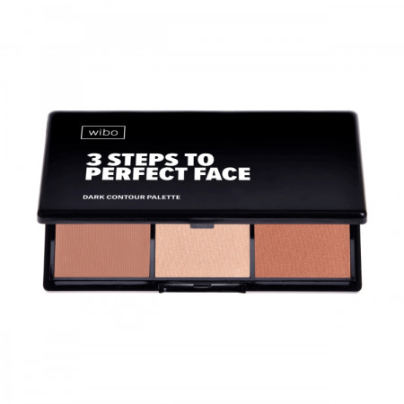 Wibo contour paletka – 3 Steps To Perfect Face – Dark