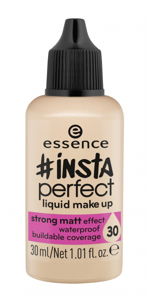Essence Flussige Foundation Insta Perfect Liquid Makeup 30 Funny Ivory Pink Panda