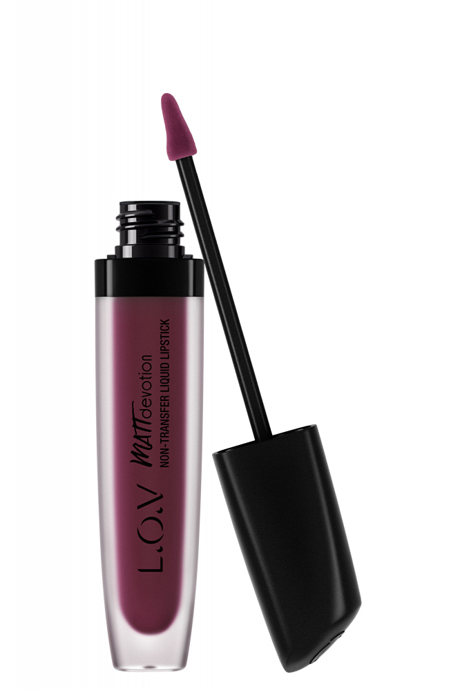 Lov Ruj De Buze Mat Mattdevotion Non Transfer Liquid Lipstick