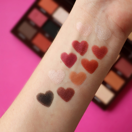 Buy I Heart Revolution Chocolate Eyeshadow Palette Cranberries