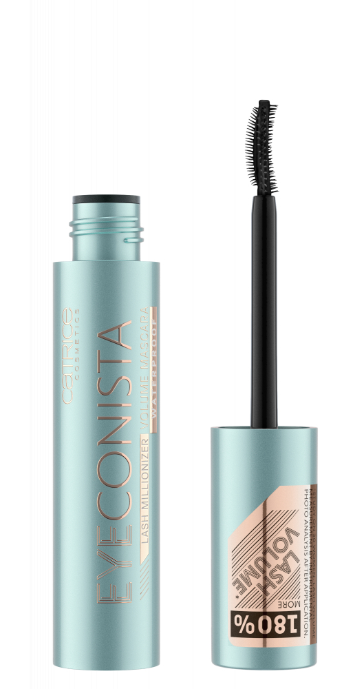 CATRICE mascara waterproof EYEconista Lash Millionizer Volume Mascara