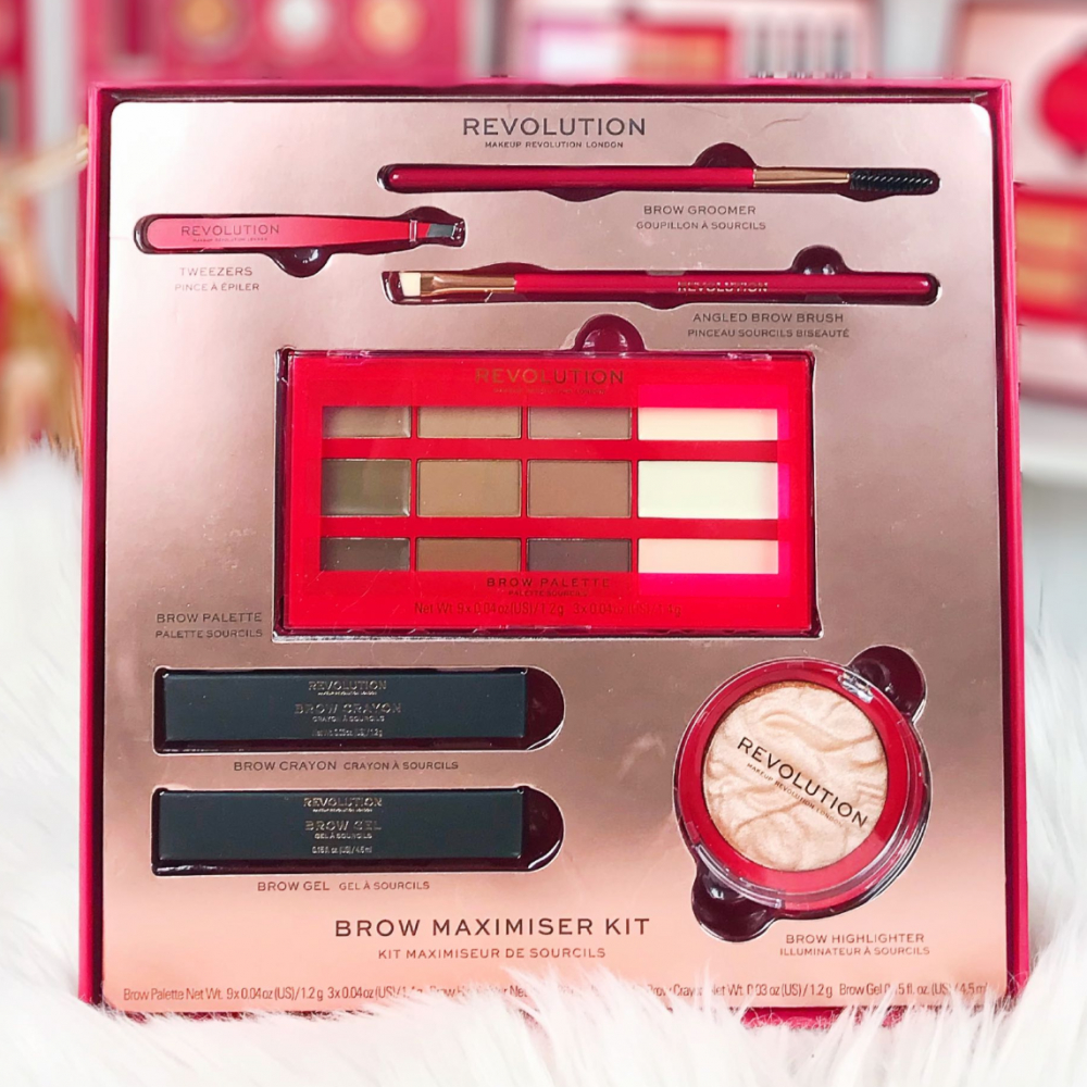 Revolution MakeupSet Brow Maximiser Kit PINK PANDA