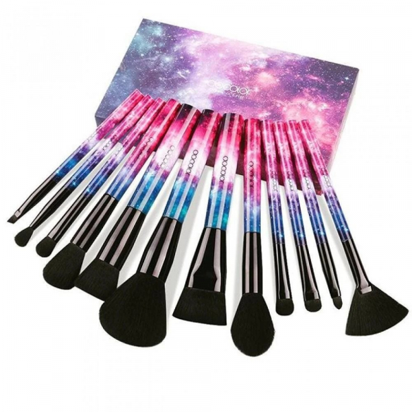 Docolor комплект четки за грим - 12 Pieces Galaxy Stars ...