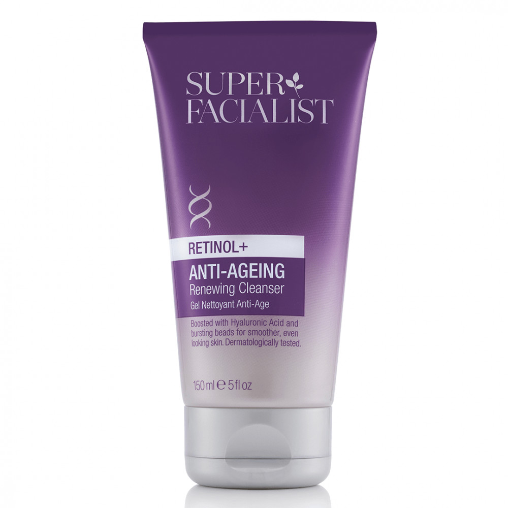 Super Facialist Reiniger Retinol AntiAgeing Multi Action Cleanser 150