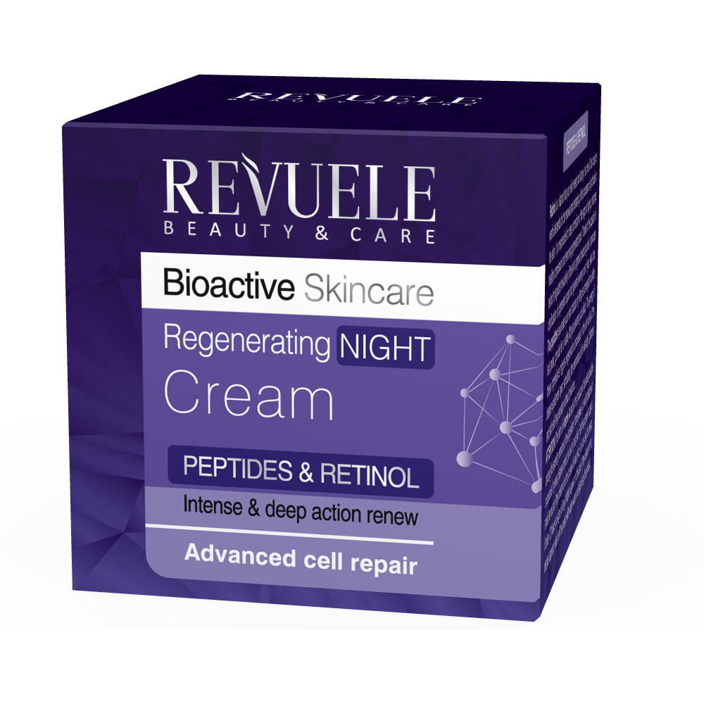 Revuele нощен крем за лице - Bio Active Skin Care Peptids & Retinol ...