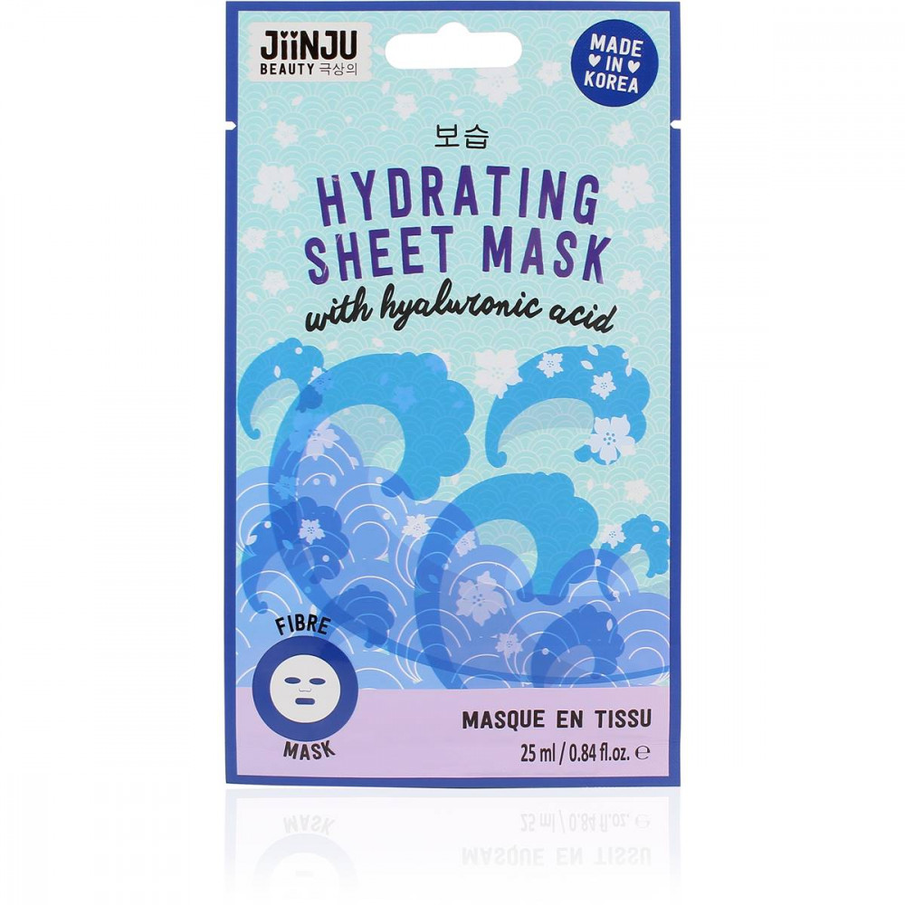 JiinJu Gesichtsmaske Hydrating Sheet Mask with Hyaluronic Acid PINK