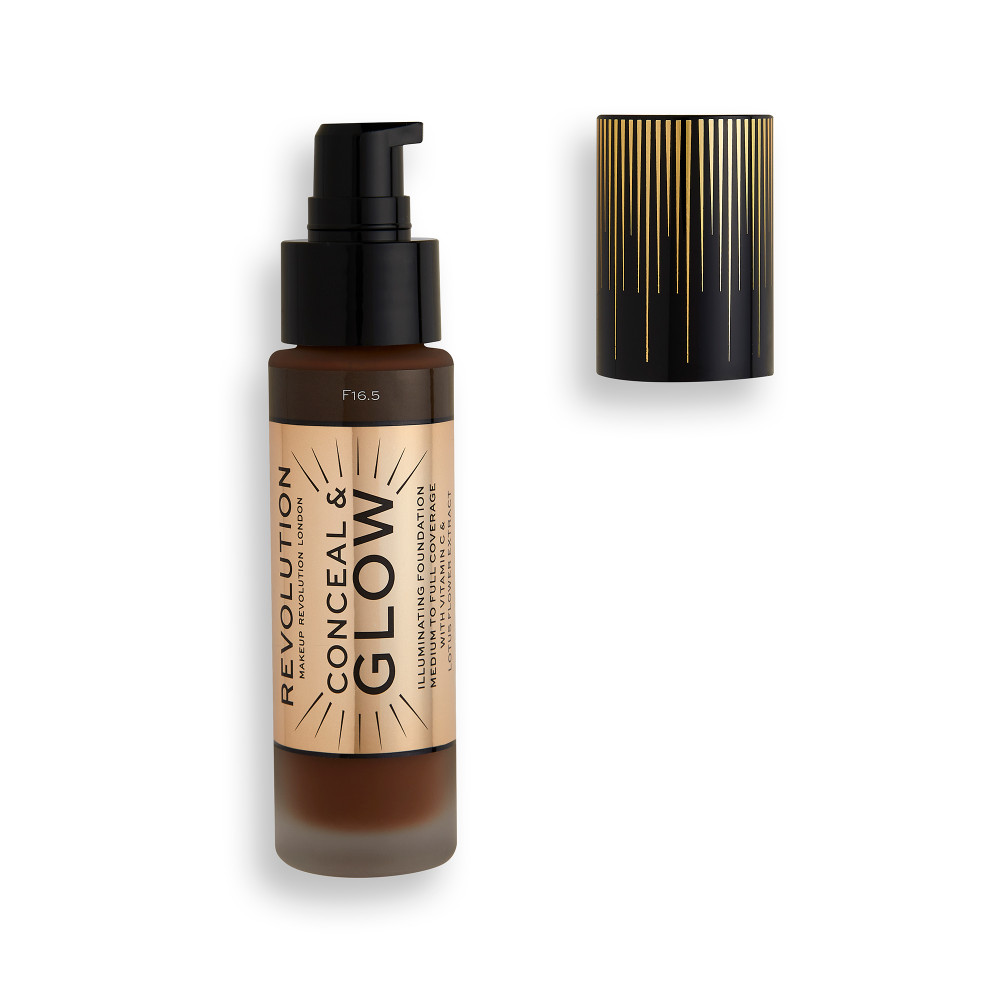 Revolution Conceal & Glow Foundation - F16.5