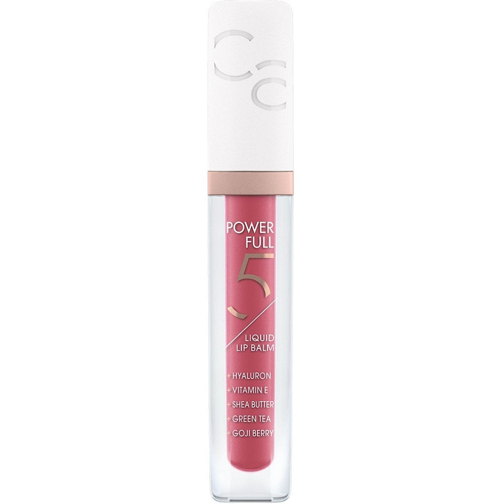 CATRICE Powerfull 5 Liquid Lip Balm 050 Fresh Acai Berry PINK PANDA