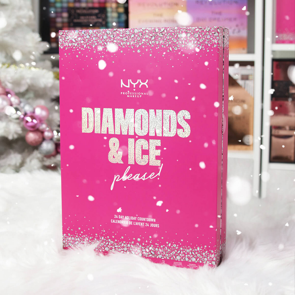 NYX Professional Makeup Advent Calendar 24 Day Holiday Countdown adventi kalendárium
