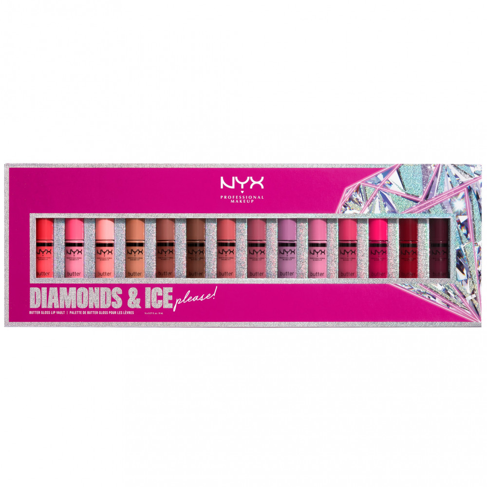 NYX Professional Makeup sada leskov na pery Diamonds & Ice, Please ...