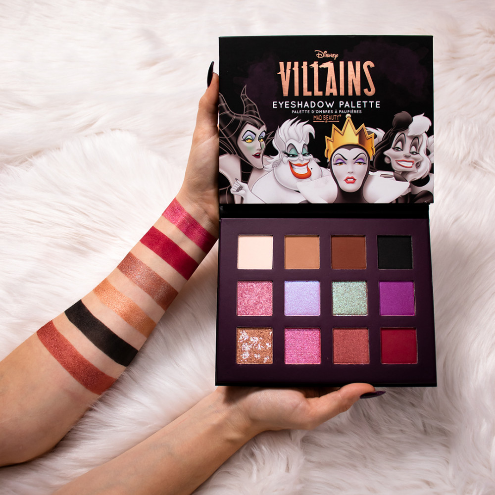 Mad Beauty Disney Villains Eyeshadow Palette Pink Panda