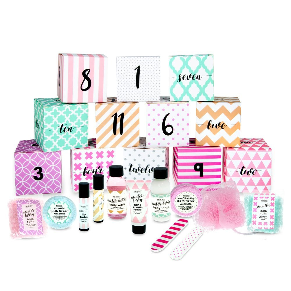 Mad Beauty Adventskalender 12 Days Cube Advent Calendar PINK PANDA