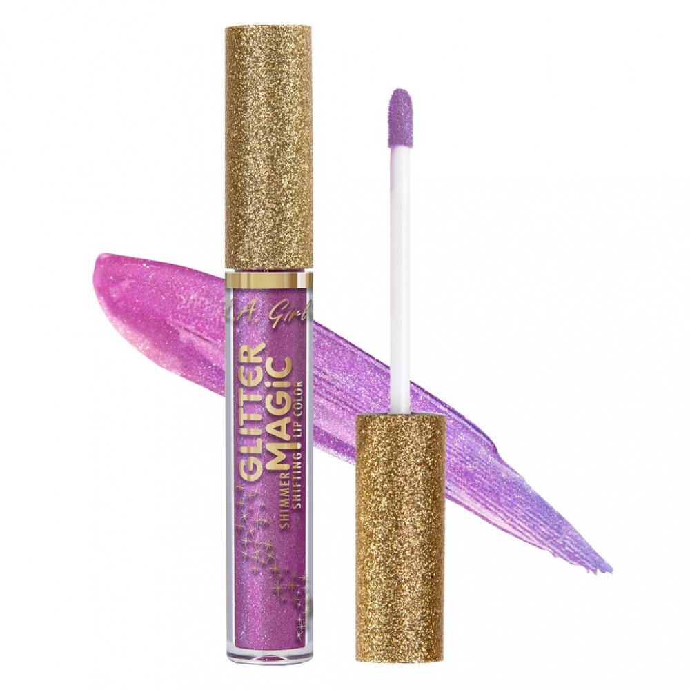 L.A. Girl Glitter Magic Shimmer Shifting Lip Color Rockette PINK PANDA