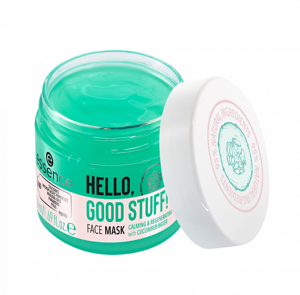 essence HELLO, GOOD STUFF! pleťová maska Face Mask PinkPanda.cz