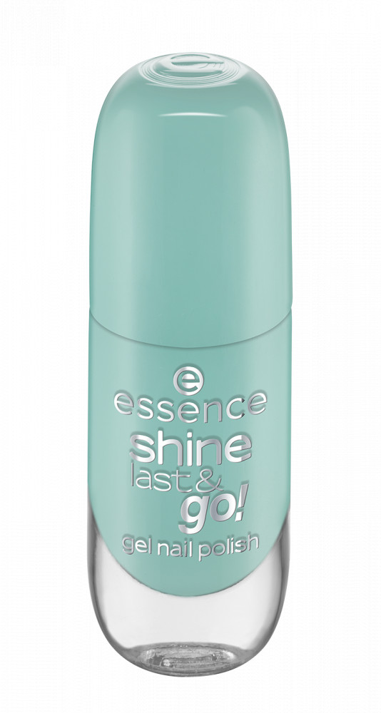 essence Shine Last & Go! Gel Nail Polish 76 Frozen Mint PINK PANDA