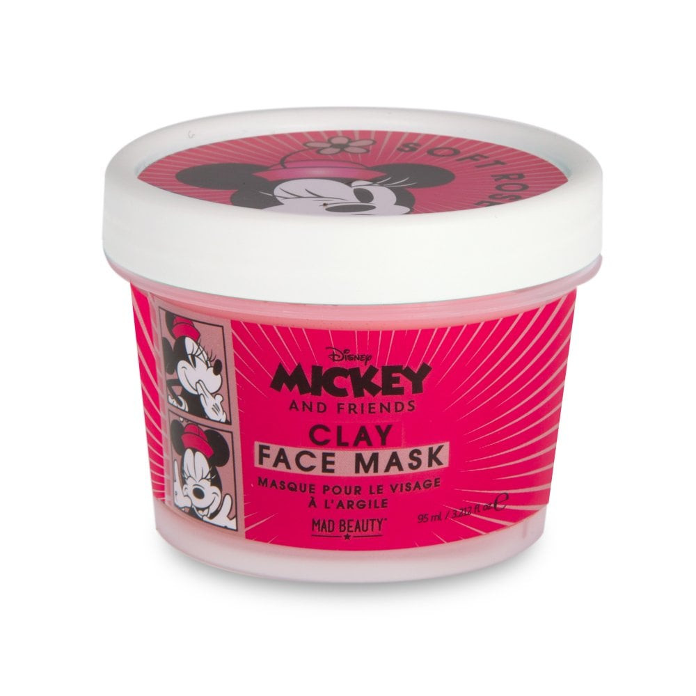 Mad Beauty maschera per il viso all'argilla e alla rosa Disney