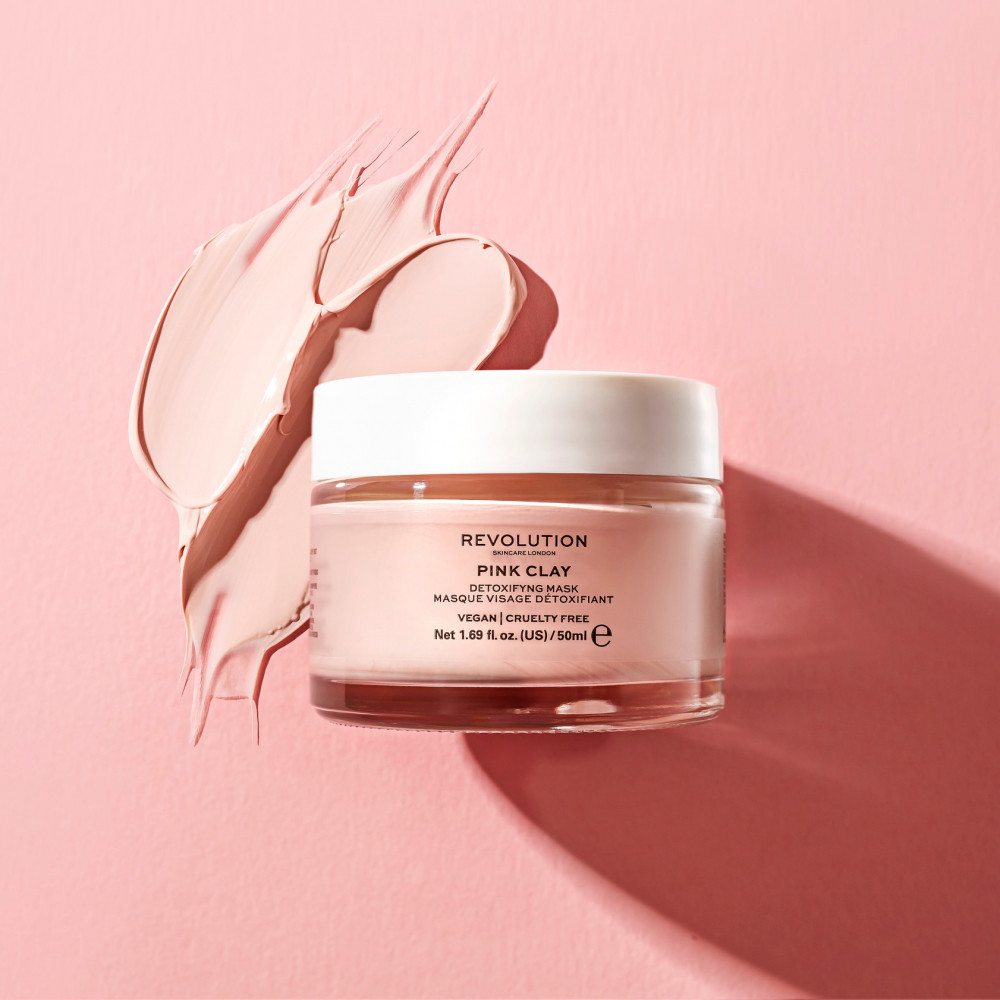 Revolution Skincare maschera detox per il viso Pink Clay Detoxifying