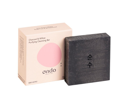 Ondo Beauty 36.5 čistiaca tyčinka Charcoal & Willow Purifying Cleansing Bar
