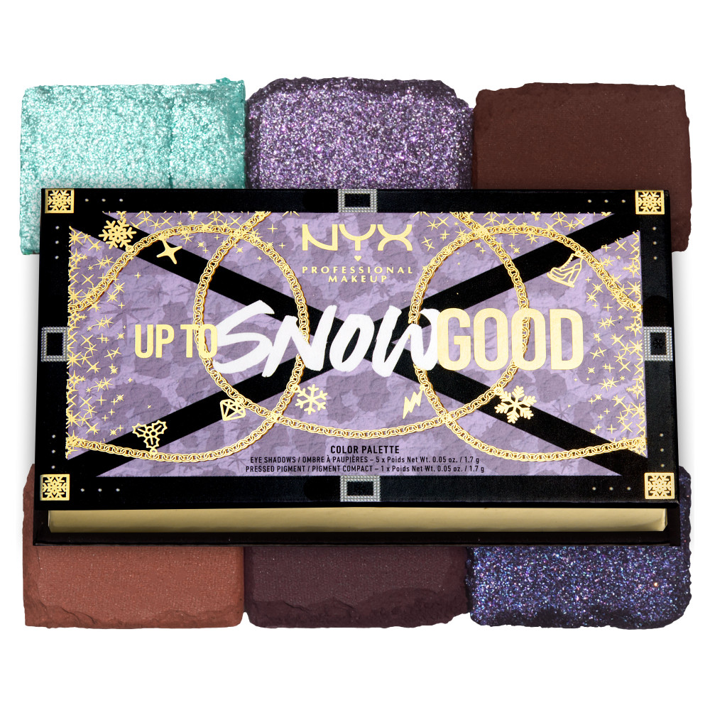 NYX Professional Makeup Mrs Claus Shadow Palette Up To Snow Good