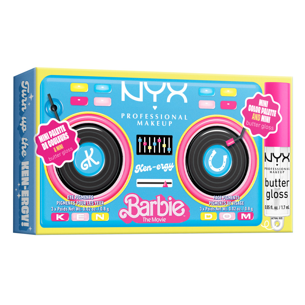 NYX Professional Makeup Barbie On The Go Mini Palette It’s Giving KEN