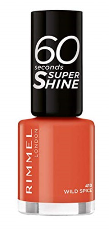 Rimmel London smalto - 60 Seconds Super Shine Nail Polish - 410 Wild Spice