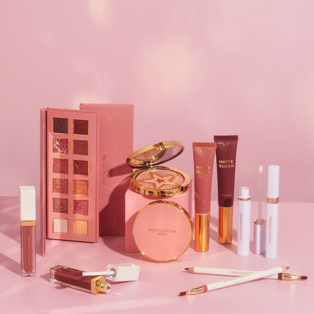 Revolution Pro Iconic Matte Cream Blush Wand - Stripped Pink - PINK PANDA