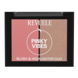 Revuele Blush & Highlighter Duo - Pinky Vibes