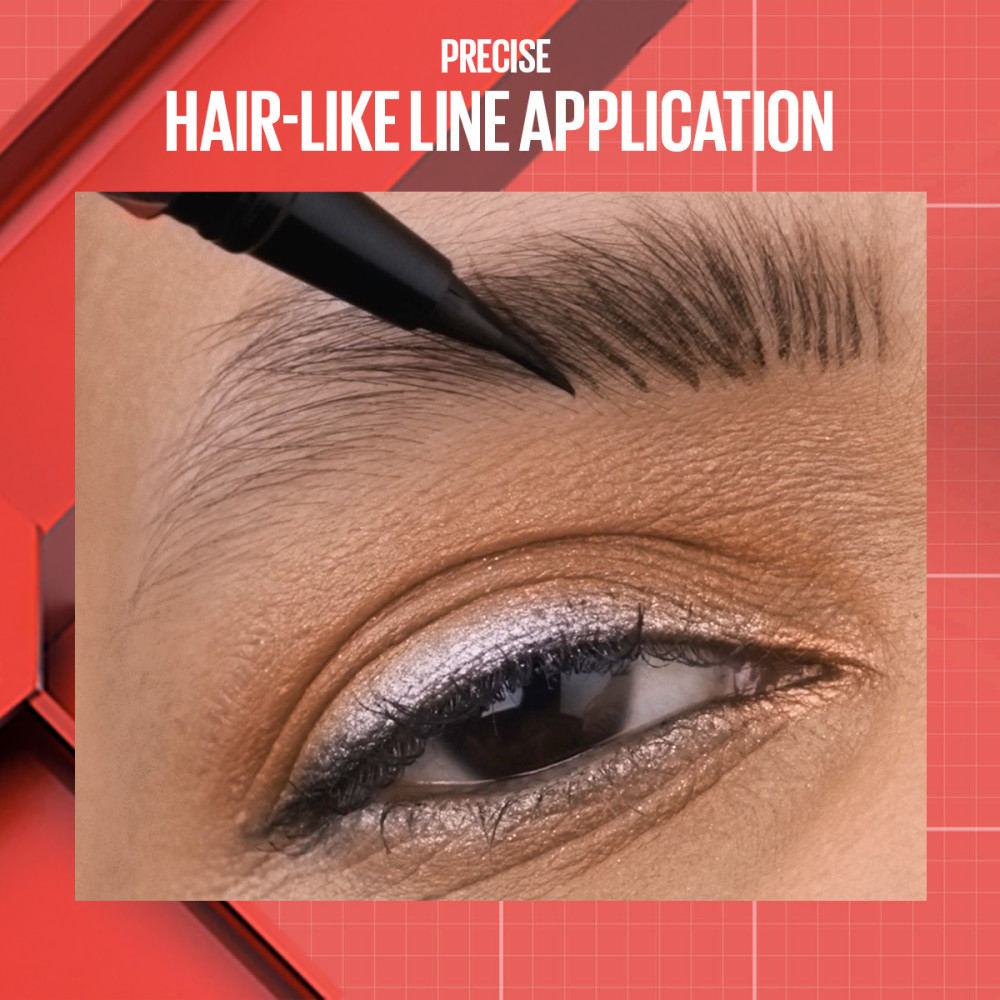 Maybelline Brow Precise Shaping Eyebrow Pencil - 255 Soft Brown - Long Lasting & Blendable
