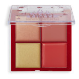 I Heart Revolution Sweet Chilli Cream Blush & Highlight Quad