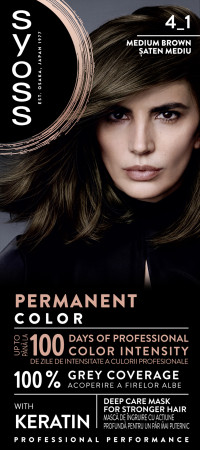 Syoss vopsea de păr  Permanent Coloration - 4_1 Medium Brown