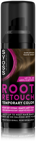 Syoss retušér pro kořínky - Root Retoucher - Dark Brown