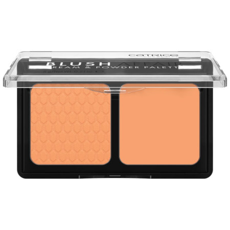 CATRICE Blush Affair Cream & Powder Palette - 030 Absolute Apricot