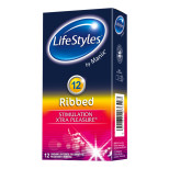 Lifestyles  óvszer - Condoms - Ribbed Xtra Pleasure