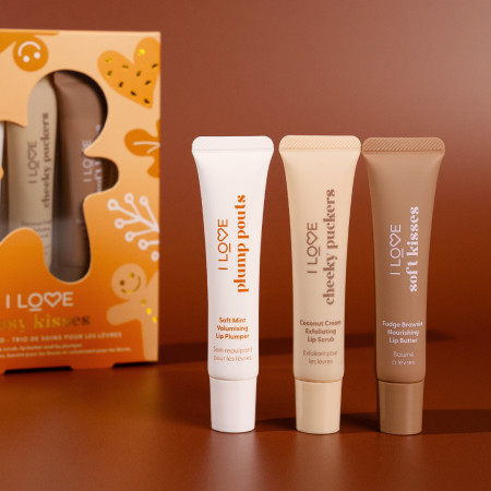 I Love... Cosmetics zestaw do ust - I Love Cosy Kisses Lip Set